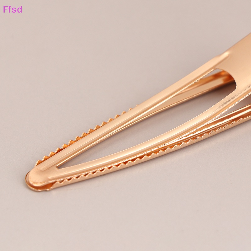 Bộ 3 Kẹp Tóc Kim Loại Thiết Kế Hình Học Phong Cách Hàn Quốc Cho Nữ