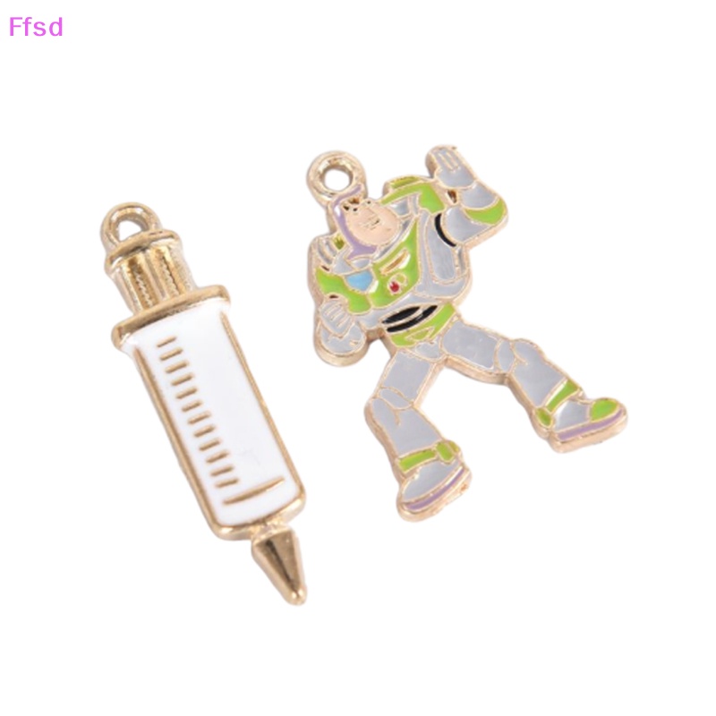 {Ffsd} Set 10 Mặt Dây Chuyền Hợp Kim Tráng Men Hình Cối Xay Gió Làm Trang Sức Thủ Công DIY Bán Chạy