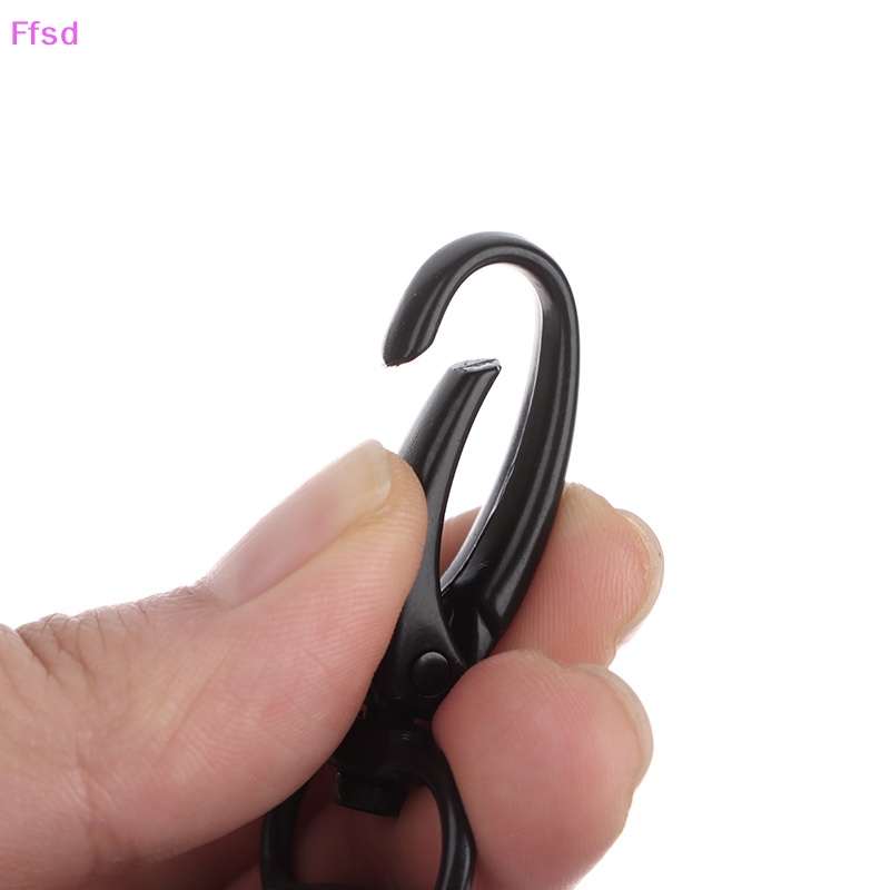 {Ffsd} Móc Khóa Thể Thao Dạng Kéo Ba Lô Tròn Màu Đen Đơn Giản Cổ Điển Có Thể Thu Gọn Dễ Dàng Bán Chạy