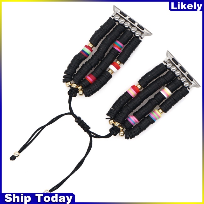 Dây Đeo Mềm Phong Cách Boho Thay Thế Cho iWatch 42-44mm