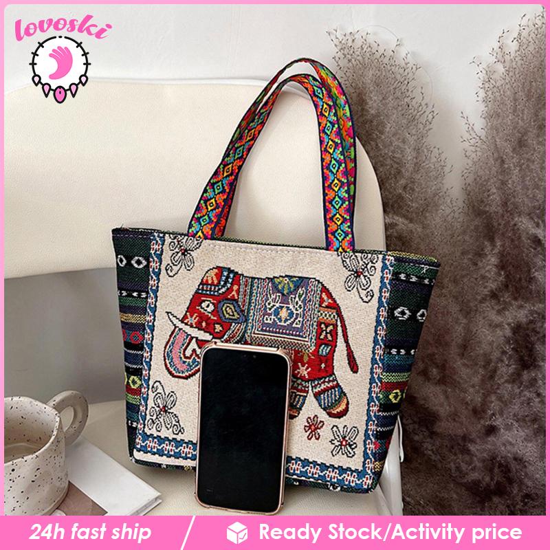 Túi Xách Nữ In Hình Cú Mèo Phong Cách Vintage