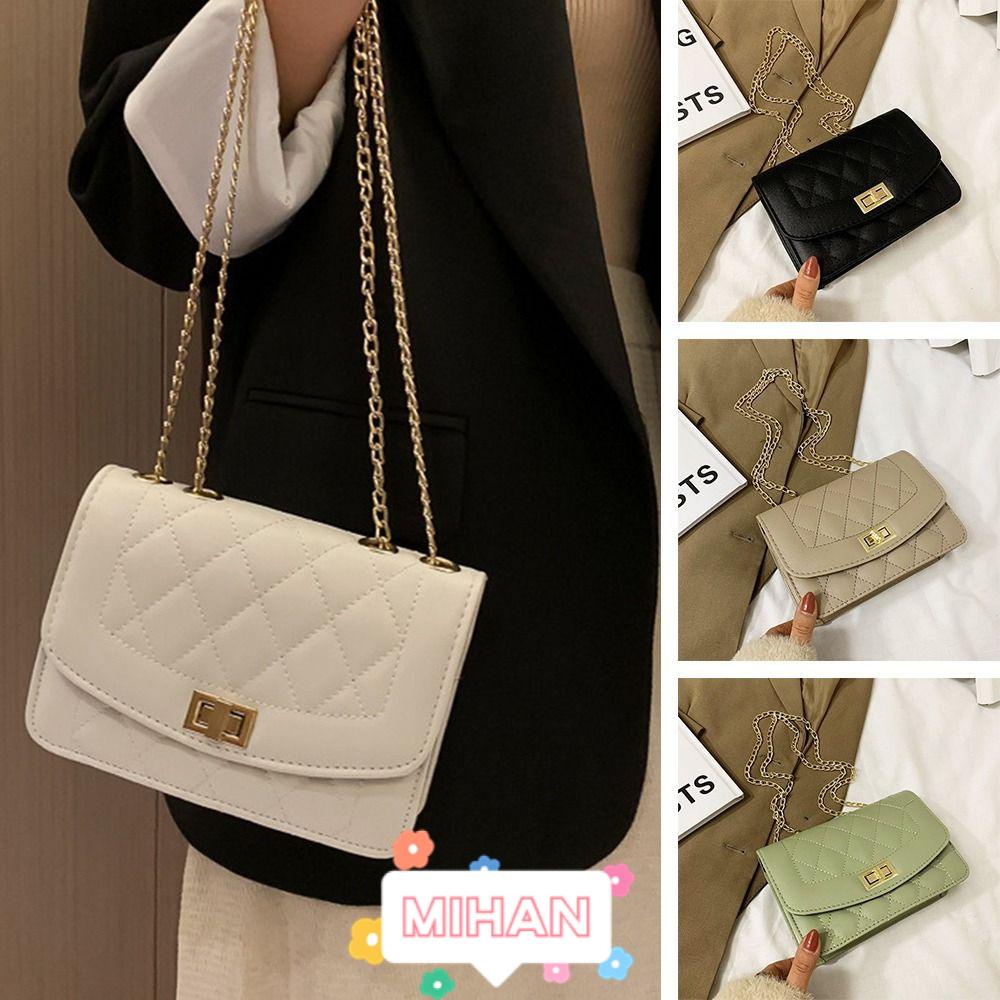 MIHAN1 Túi Đeo Chéo Vai Kiểu Dáng Đơn Giản Thời Trang Dành Cho Nữ