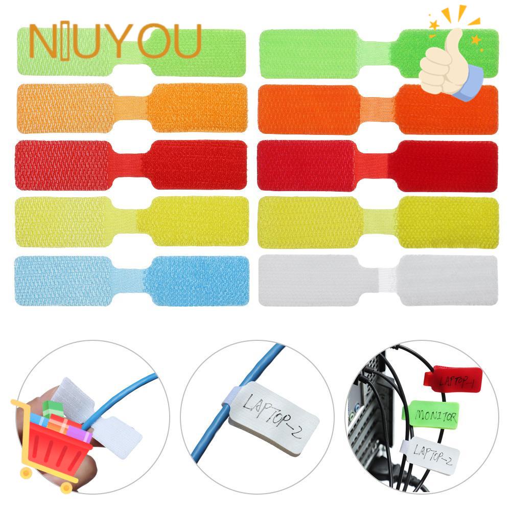 NIUYOU Set 5 Nhãn Quấn Bảo Vệ Dây Cáp Tiện Lợi