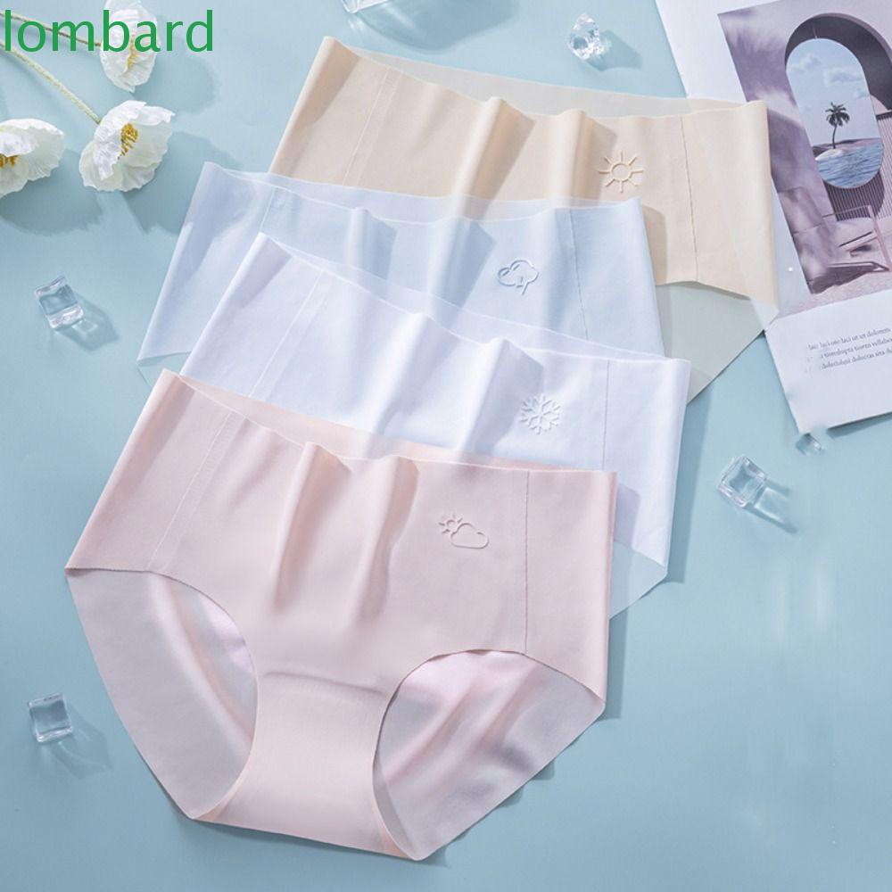LOMBARD Quần Lót Thoáng Khí Thoải Mái Màu Sắc Đơn Giản Cho Nữ