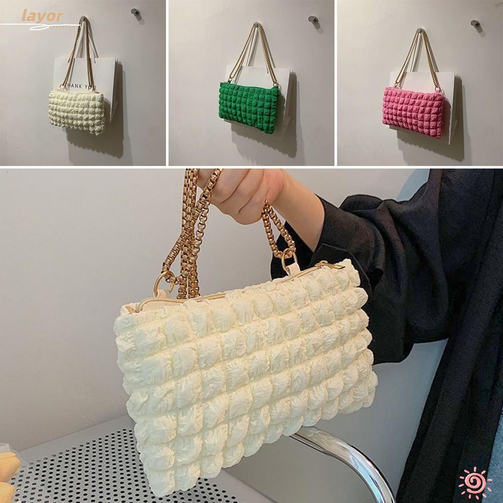 LAY Túi Đeo Chéo Thiết Kế Đơn Giản Thời Trang Cho Nữ