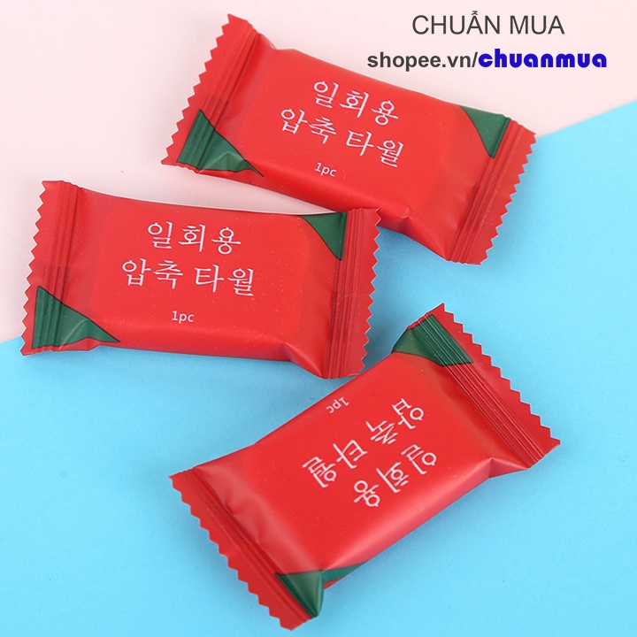 Khăn Nén Du Lịch Dạng Viên Kẹo Tiện Lợi Tissue Paper Tablets