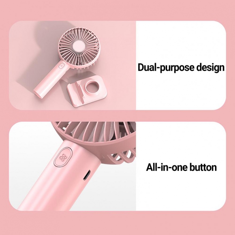 Quạt Làm Mát Cầm Tay Sạc Pin / Pin UsageFan Trọng Lượng Nhẹ Sạc USB