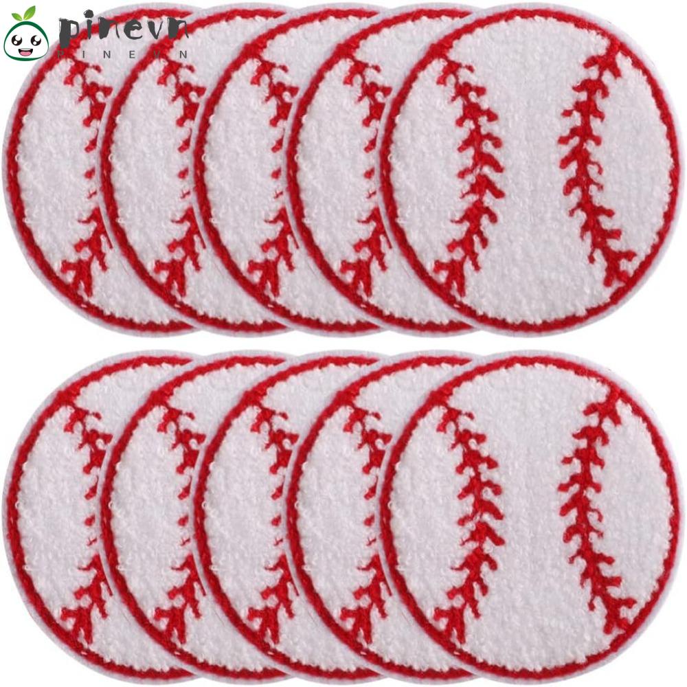 PINEVN Bộ 10 Miếng Dán Ủi Lên Túi Xách Thêu Họa Tiết Xinh Xắn DIY