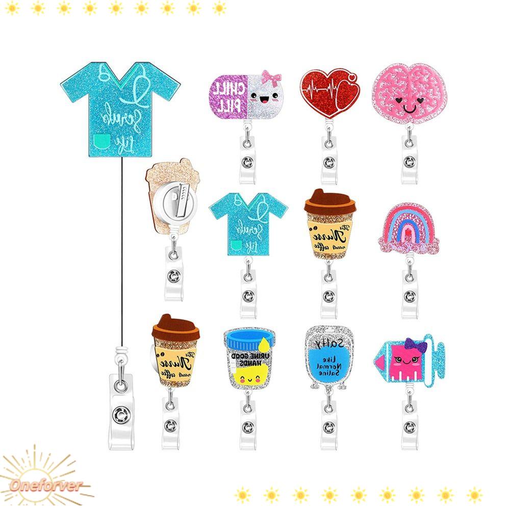 FOREVER Set 9 Giá Đỡ Móc Chìa Khóa Bằng Acrylic Có Thể Thu Gọn Cho Văn Phòng