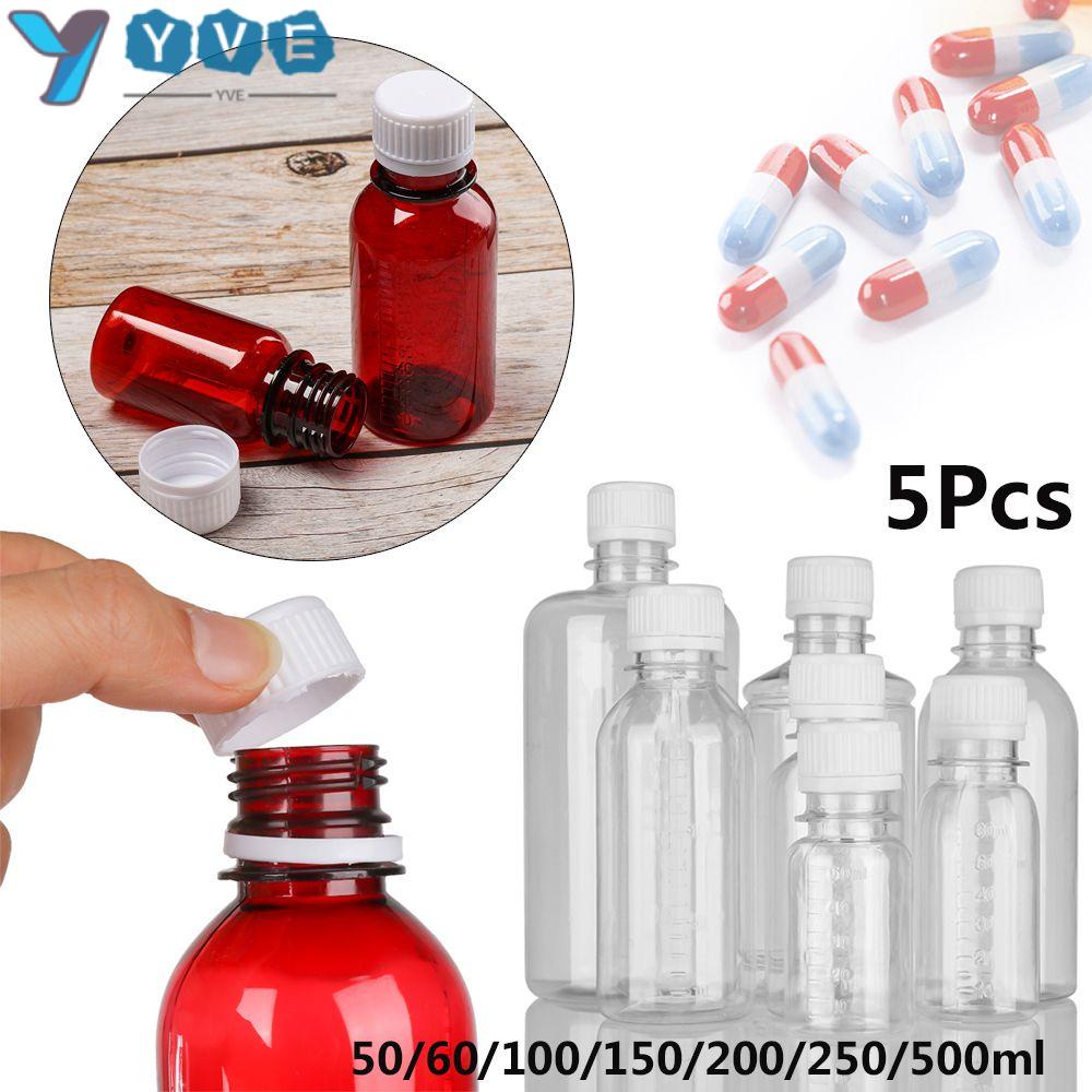 YVE Set 5 Chai Rỗng Đựng Dầu Gội / Mẫu Thử