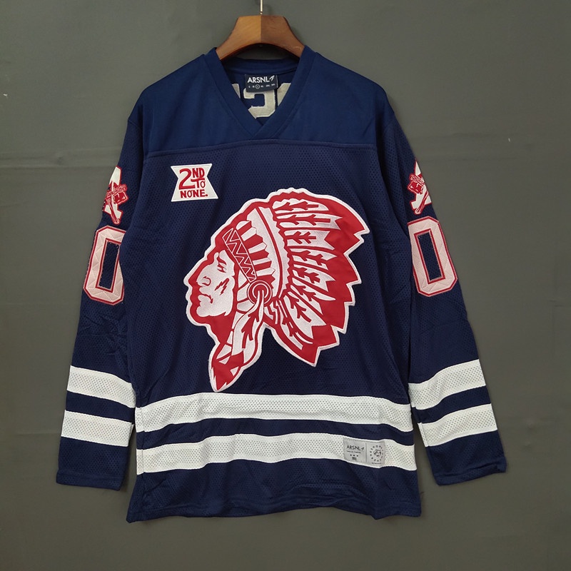 Áo Đồng Phục Bóng Chày Hockey Jersey Ấn Độ Dáng Rộng Plus Size Cho Cặp Đôi