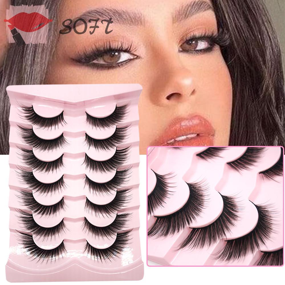 SOFTNESS Lông Mi Giả Tự Nhiên Nhìn Như Nối Mi