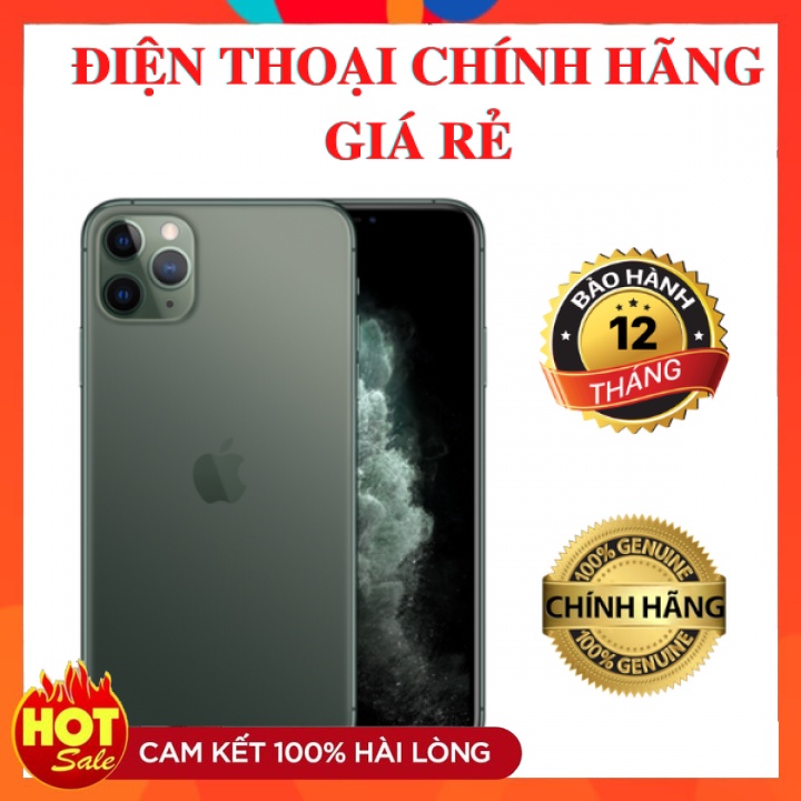 Smartphone 11 Pro Max bộ nhớ 256GB hàng likenew 99% bản đẹp full màu - Máy chưa qua sửa chữa - VNA25 GQ5