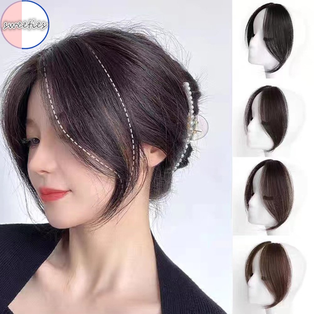 Bộ 2 Tóc Mái Giả Nối Dài Tàng Hình Tự Nhiên Cho Nữ