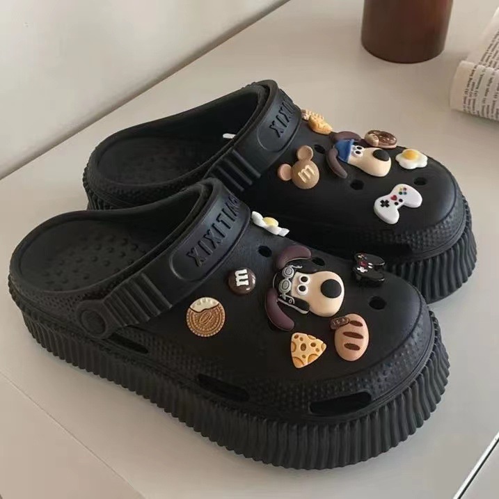 Luyoo Dép Bánh Mì Thời Trang Mùa Hè Mới Dành Cho Bạn Nữ 17