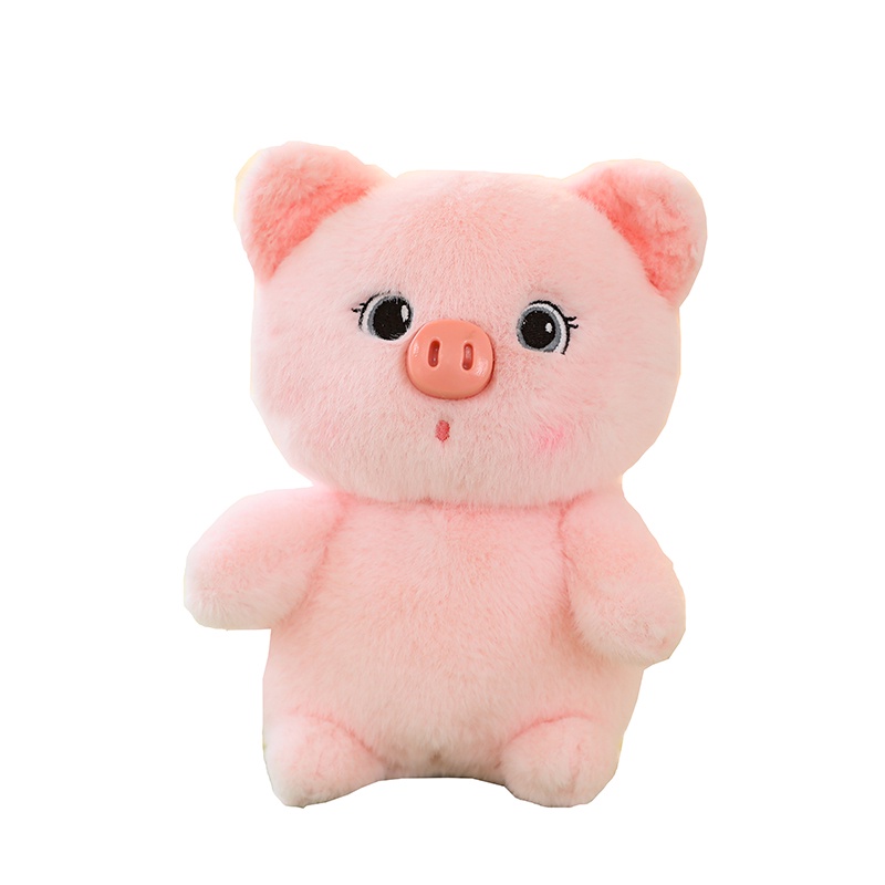 Thú Nhồi Bông Hình Heo / Thỏ Trắng Dễ Thương