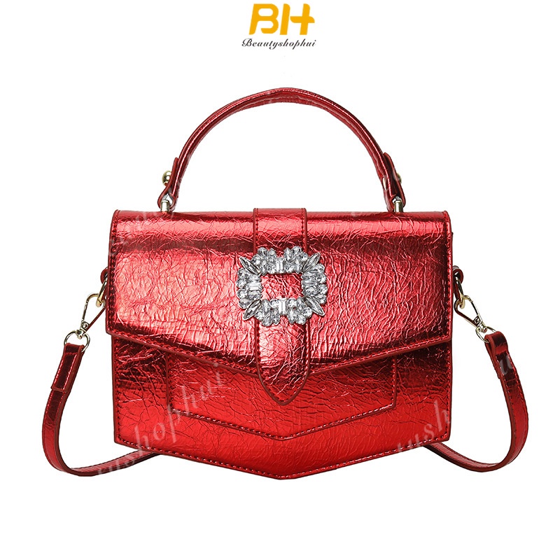 Túi Đeo Chéo Da Bóng Thời Trang 2023 Dành Cho Nữ