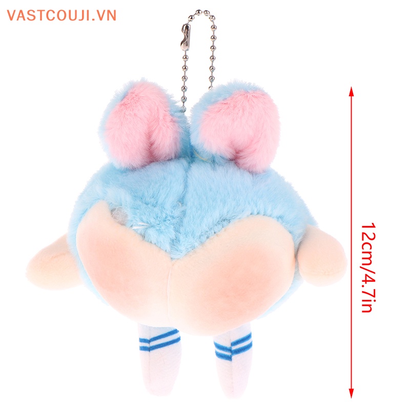 Móc Khóa Hình Mông Thỏ Nhồi Bông Đáng Yêu