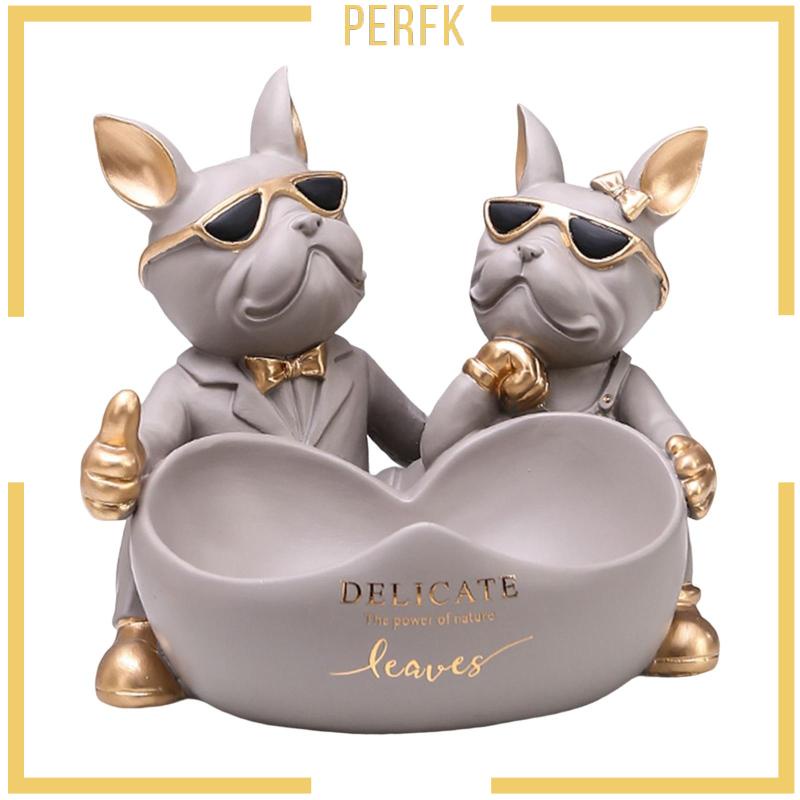 Khay Đựng Đồ Dùng Hình Chú Chó Sáng Tạo Trang Trí Nội Thất