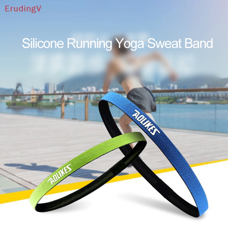 Băng Đô Silicone Co Giãn Chống Trượt Thấm Mồ Hôi Cho Nam Nữ Tập Yoga