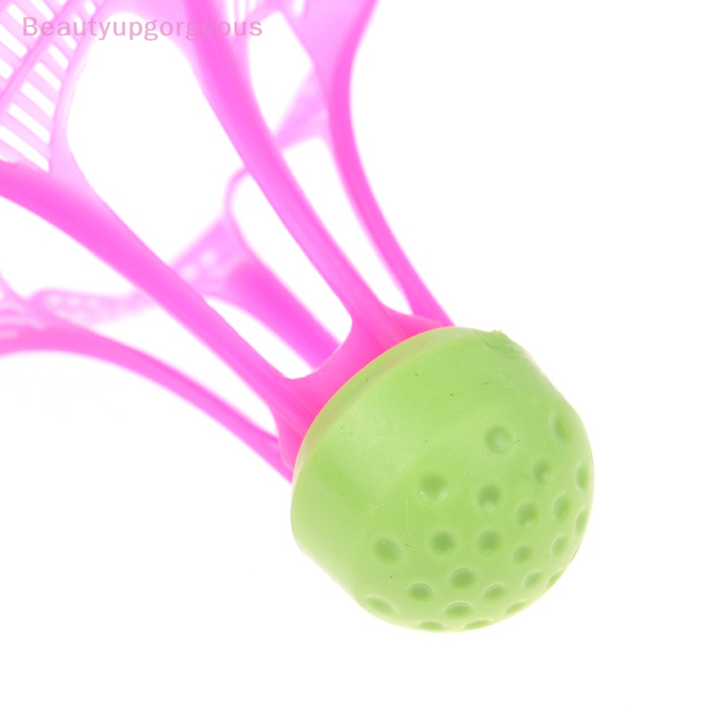 Set 3 Quả Cầu Lông Bằng Nhựa Nylon Chống Gió Dùng Luyện Tập Ngoài Trời