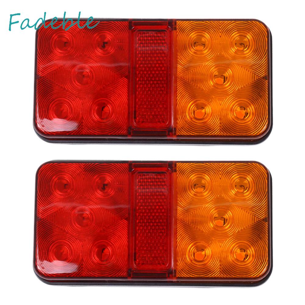 2 Đèn Xi Nhan 10 Bóng 12V 30W Cho Xe Tải