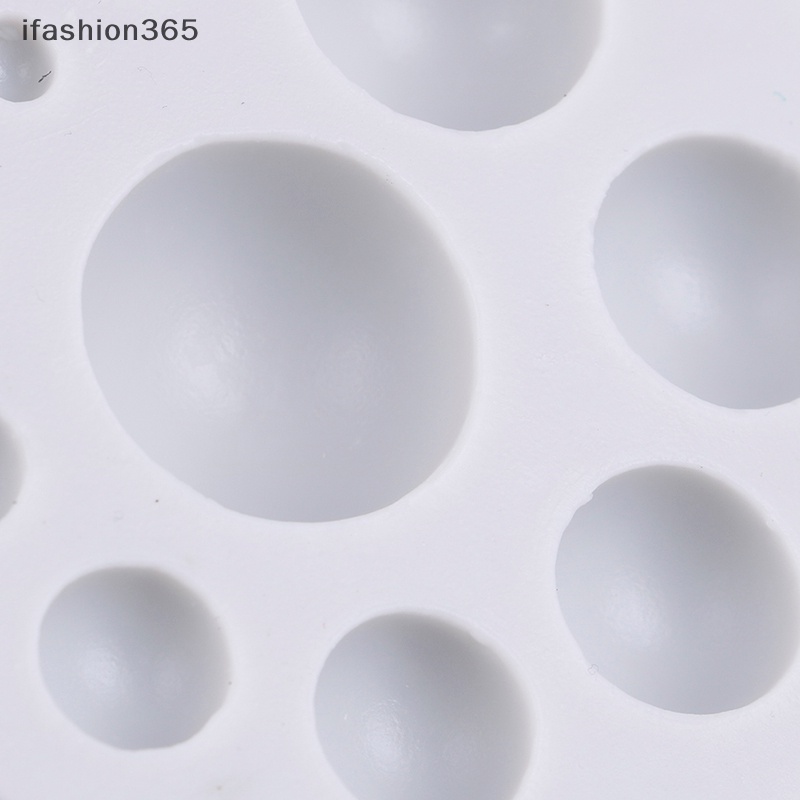 Khuôn Silicon Làm Bánh Kẹo / Sô Cô La / Đá Viên Hình Tròn Thời Trang ifashion365