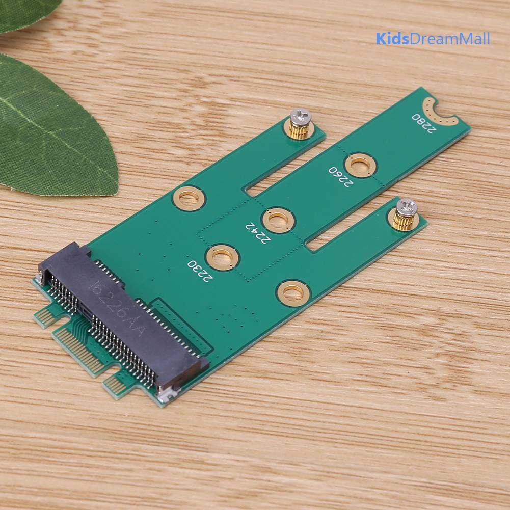 Thẻ Chuyển Đổi NGFF M.2 B + M Key Sang mSATA Mini PCI-E SATA 3.0 SSD