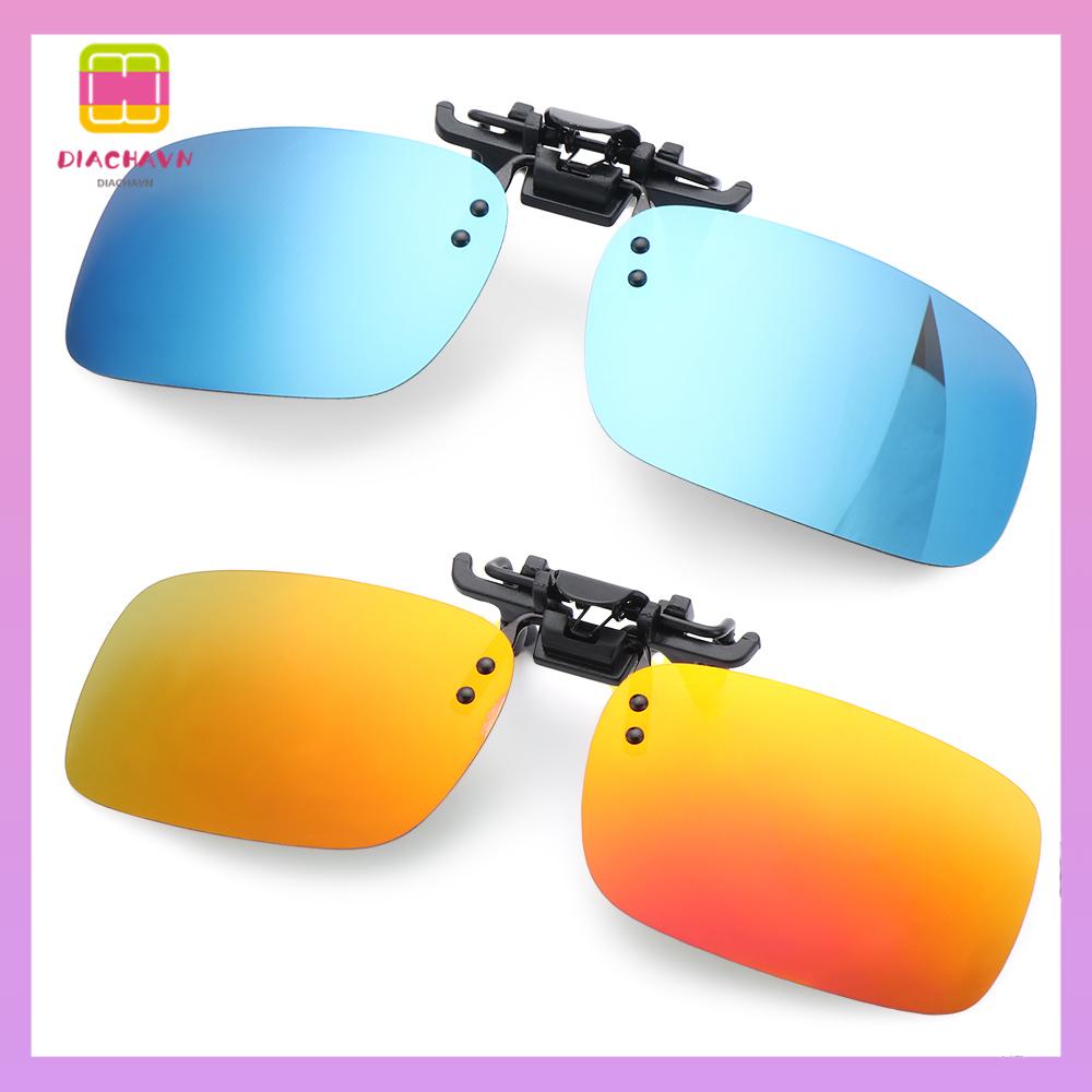 DIACHAVN Mắt Kính Chống Lóa Tầm Nhìn Ban Đêm Dạng Kẹp Thời Trang