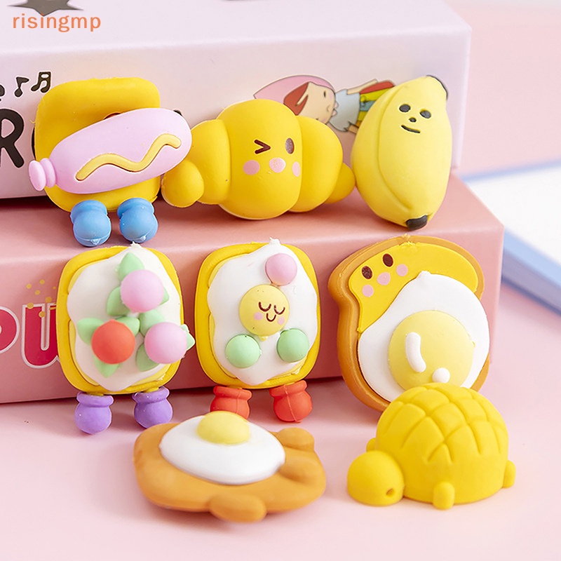 1 Set Gôm Tẩy Hình Dạng Dễ Thương Sáng Tạo