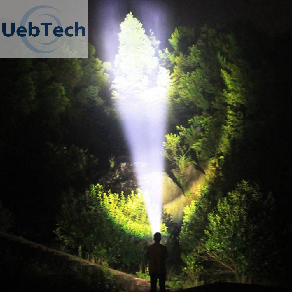 Đèn Pin XHP50 800LM COB LED 1200mAh IPX4 Type-C Sạc USB Tiện Dụng