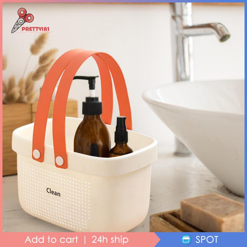 Giỏ Đựng Đồ Dùng Nhà Tắm / Garage Siêu Bền Thiết Kế Đục Lỗ Tiện Dụng