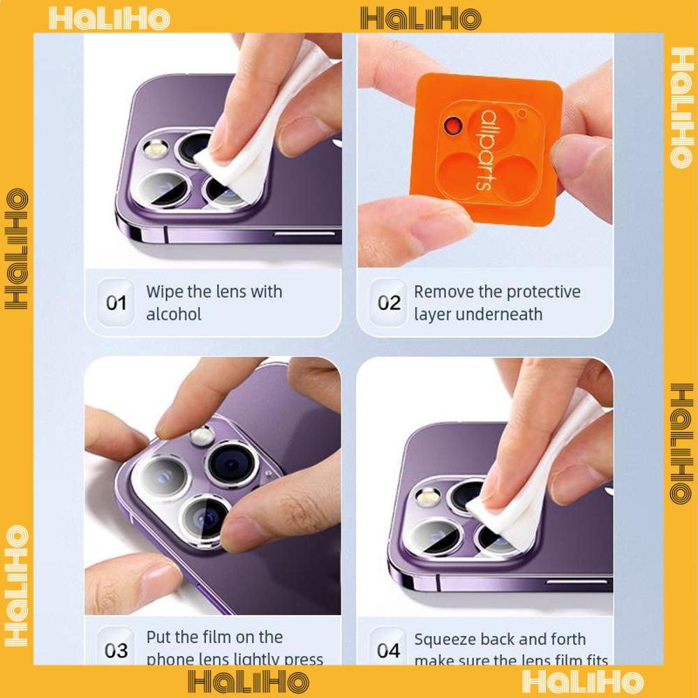 Miếng Dán Ống Kính Cho iPhone 14 Pro Max Phim Cường Lực Toàn Màn Hình 9D HD Vừa Vặn Không Bong Bóng Chống Cháy Nổ Chống Rơi Bằng Vân Tay Tương Thích Với iPhone 13 Pro Max 12 Pro Max 11 7 8Plus