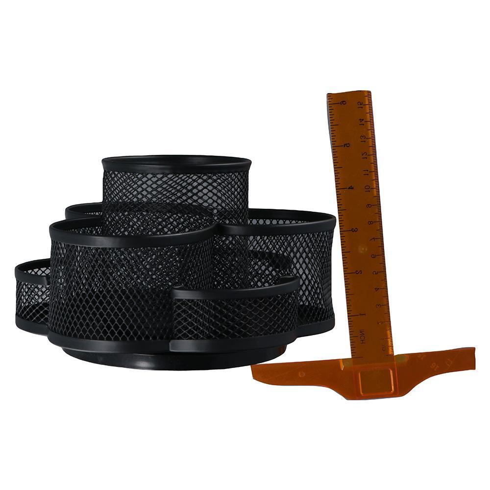 Giá Đỡ Bút Bằng Kim Loại 7 Ngăn Đa Năng Tiện Dụng