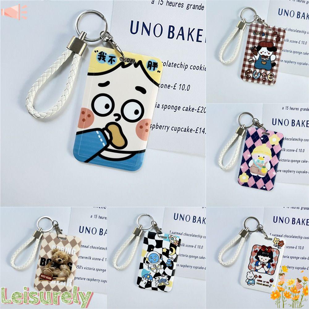 LEILY Ví Đựng Thẻ ID Kiểu Dáng Dễ Thương Cho Nam Và Nữ