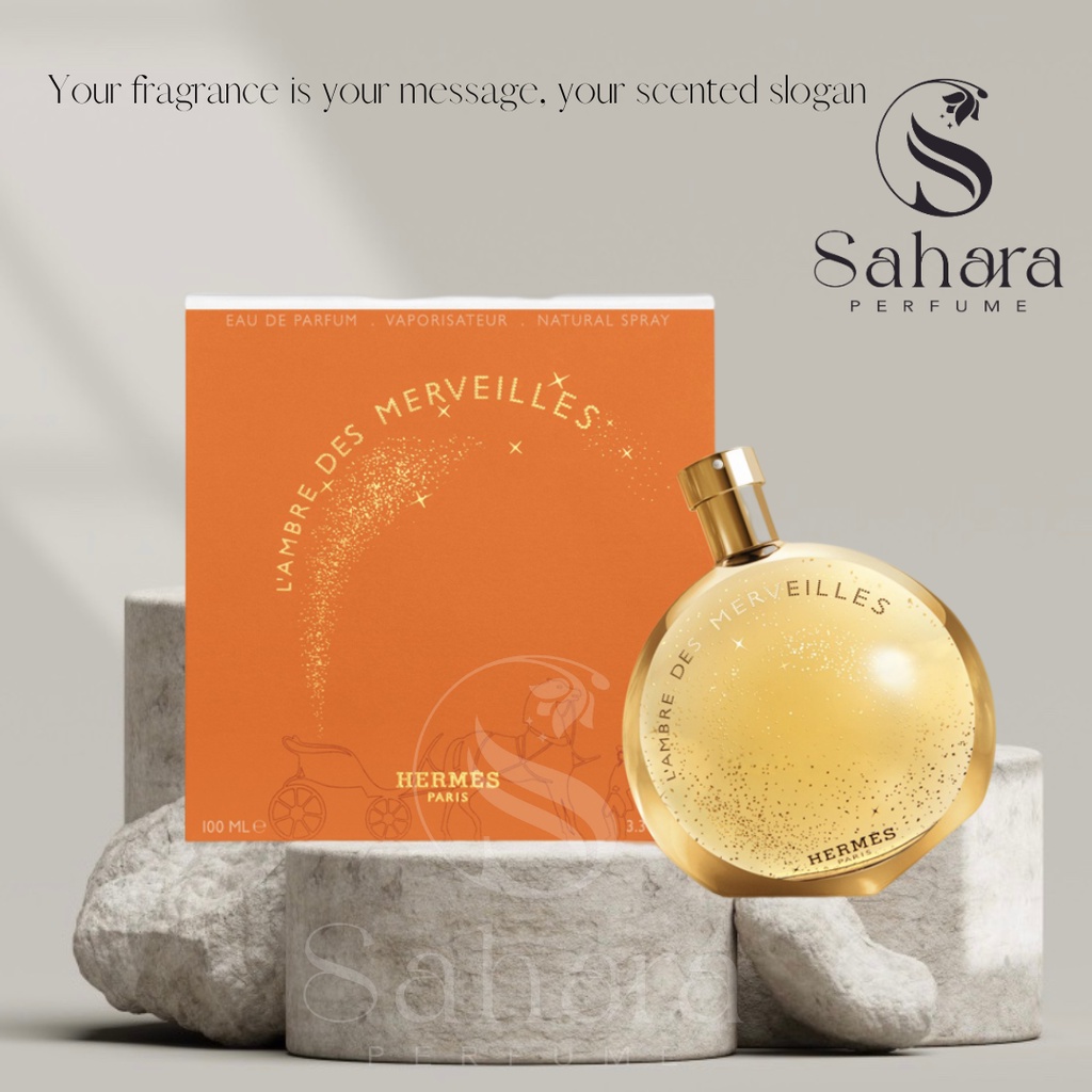 Hermes L’Ambre des Merveilles EDP 100ml | Nước hoa unisex gợi cảm sang trọng | Sahara Perfume