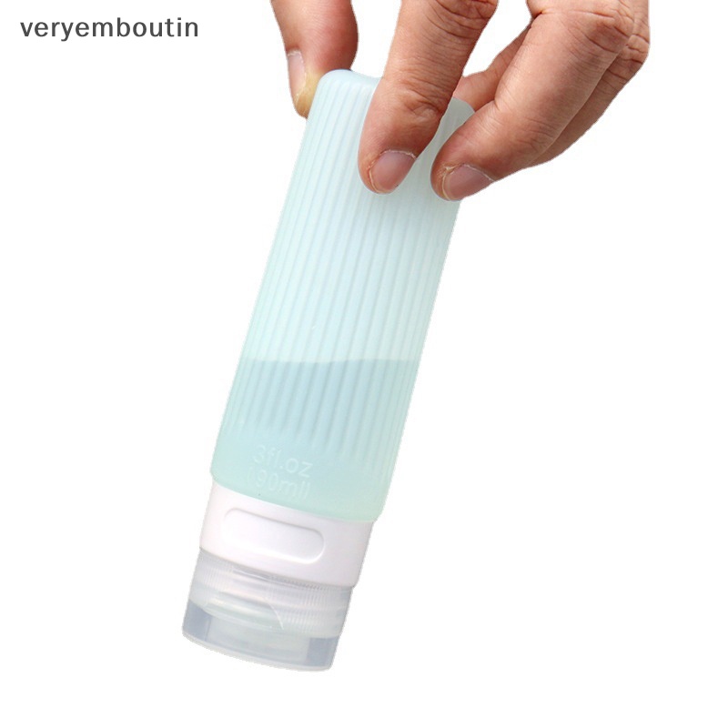 Chai Chiết Mỹ Phẩm / Dầu Gội Hình Nón Bằng Silicone Tiện Dụng Khi Đi Du Lịch