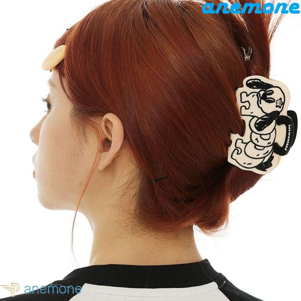 ANEMONE Kẹp Tóc Y2k Hình Ngôi Sao / Chú Chó Dễ Thương Cho Bé Gái