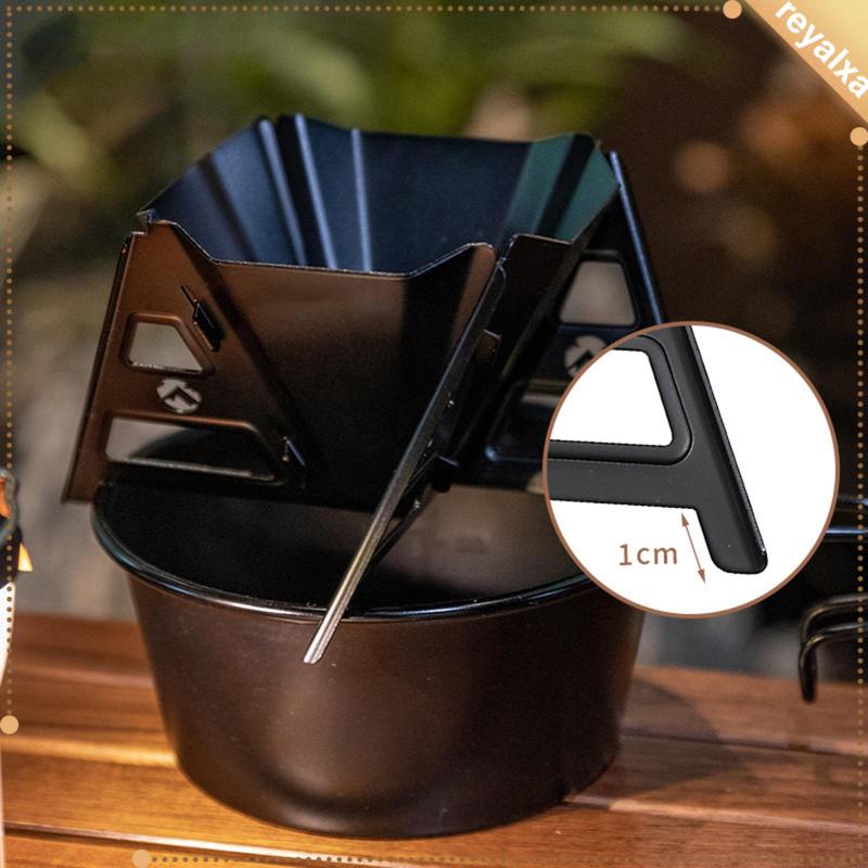 Giá Đỡ Bộ Lọc Cà Phê Nhỏ Giọt Bằng Thép Không Gỉ Gọn Nhẹ Có Thể Gấp Gọn Cho Ba Lô / Văn Phòng
