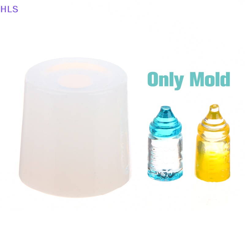 Khuôn Silicon Mini 1: 12 Làm Bình Sữa Trang Trí Nhà Búp Bê DIY
