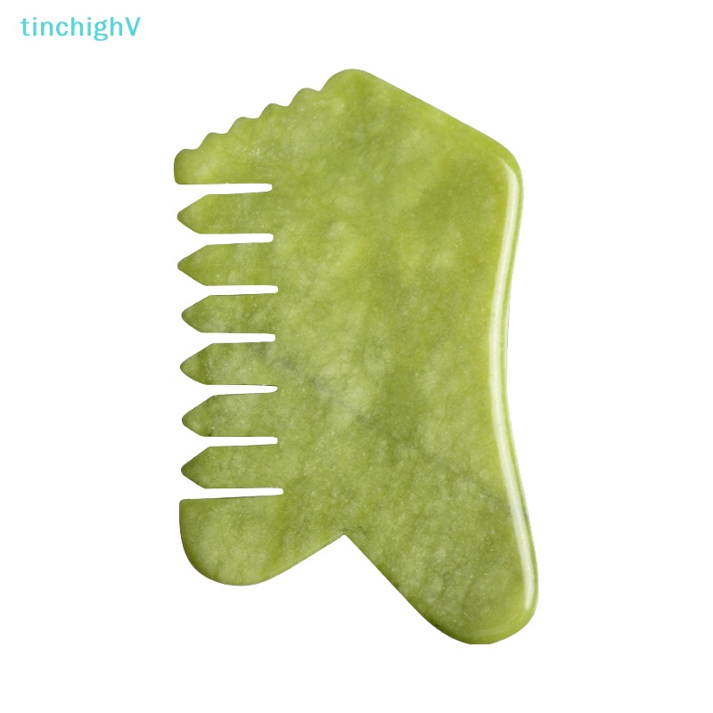 [TinchighV] Lược Mát Xa Bằng Ngọc Bích Tự Nhiên Dùng Cho Spa