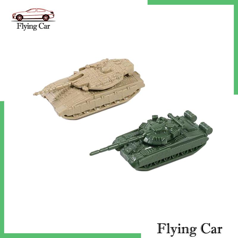 Bộ 2 Mô Hình Xe Tăng Tỉ Lệ 1 / 144 Tự Lắp Ráp Độc Đáo Cho Bé Trai