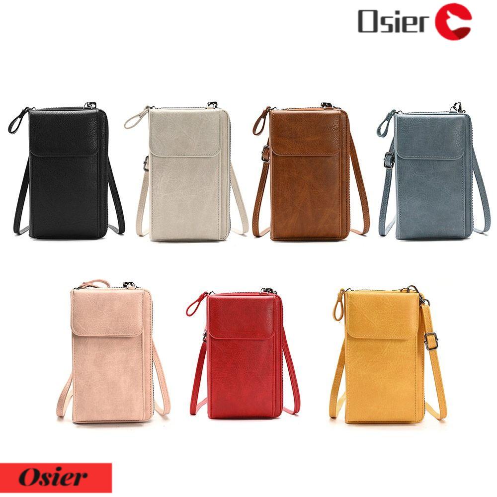 OSIER1 Ví Cầm Tay Đựng Điện Thoại Chất Lượng Cao Cho Nữ