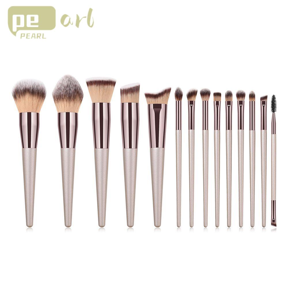 PEARLVN Cọ Trang Điểm Đánh Mắt Khói &amp; Má Hồng