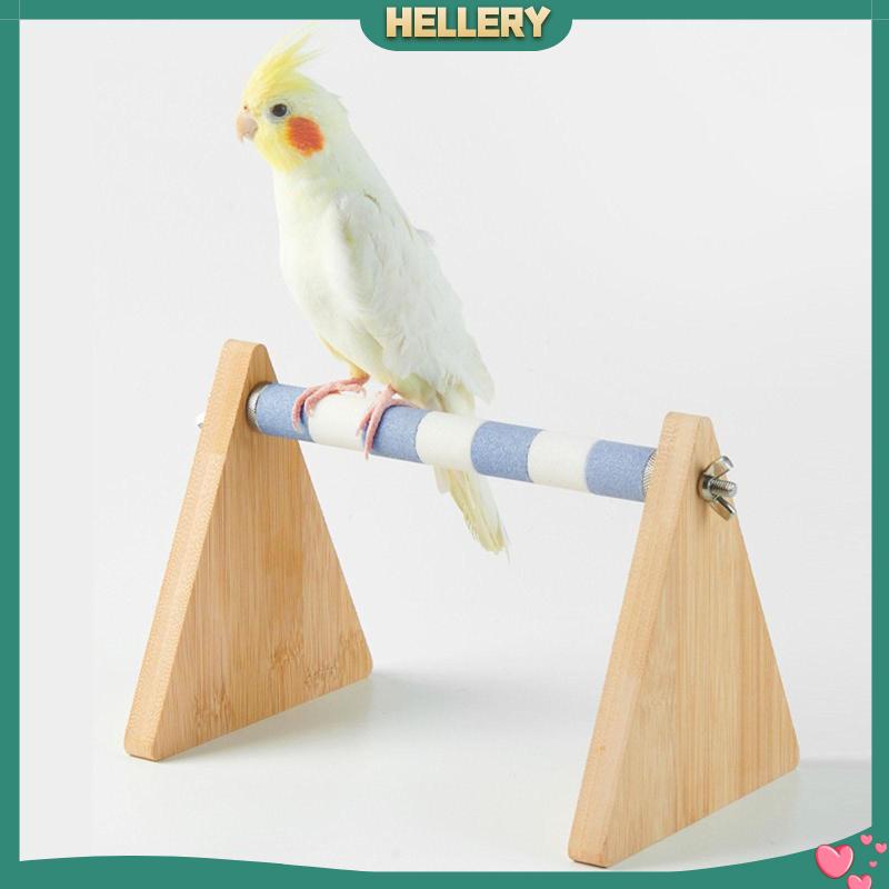 Giá Đỡ Đứng Bằng Gỗ Dùng Huấn Luyện Chim Cảnh Tiện Dụng