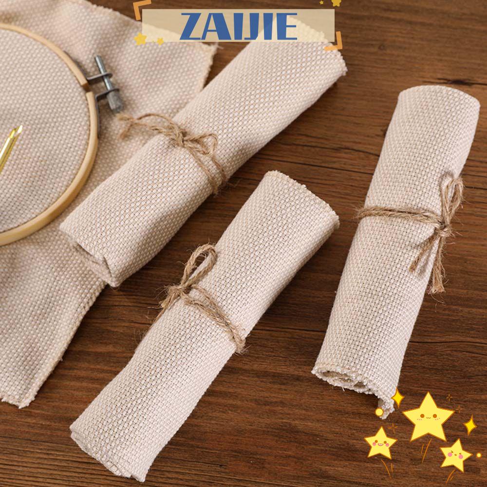 ZAIJIE24 Bộ Dụng Cụ Thêu Tranh Thủ Công Mềm Mại