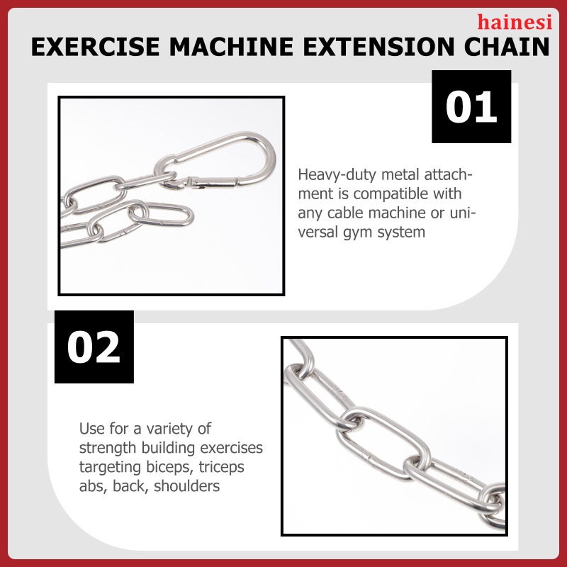 Dây Xích Nối Dài Hỗ Trợ Tập Thể Hình