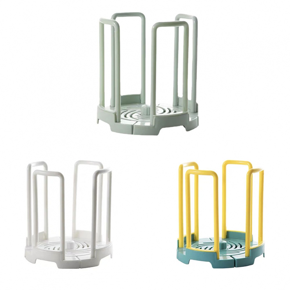 1 Giá Để Đồ Ráo Nước Có Thể Xoay Được Làm Từ Nhựa ABS Kích Thước 14X14X16Cm
