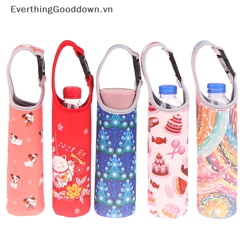 Everthinggooddown 1 Túi Đựng Bảo Vệ Bình Nước Cách Nhiệt Nhỏ Gọn vn