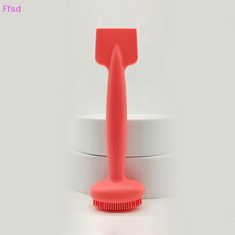 1 Cọ Rửa Mặt Silicone Hai Đầu Mềm Mại